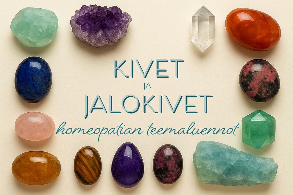 Kivien ja jalokivien teemat by TAIMI koulutus Oy